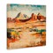 Stupell Industries Wild West Desert Impression Canvas, design by Petal Prints Design